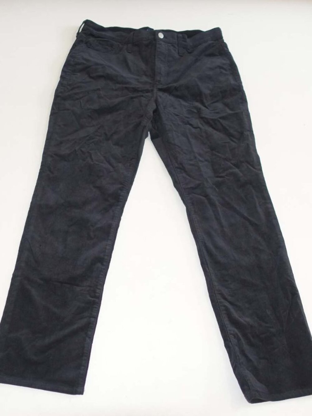 J. Crew Women's Straight Leg Corduroy Jeans Size 31 NWT Black High Rise Stretch